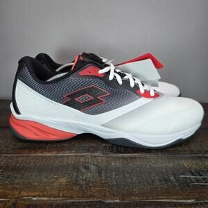 NEW Lotto Mirage 400 ALR Mens Size 13 Tennis Pickleball Shoes White Black Red